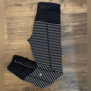 Lululemon Runday Crop, size 2, Luxtreme fabric